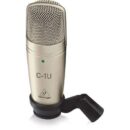 Behringer C1U Microphone Wired Condenser Studio w/ USB