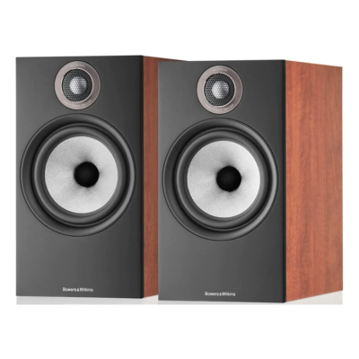 Bowers & Wilkins 606 S2 Anniversary Edition 2-Way Standmount Loudspeaker, Red Cherry- Pair