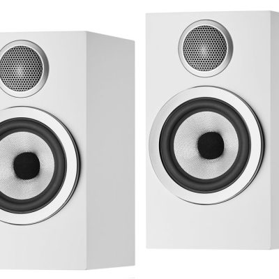 Bowers & Wilkins 707 S2 2-Way HiFi Active Subwoofer, 700 Series, Satin White - Pair
