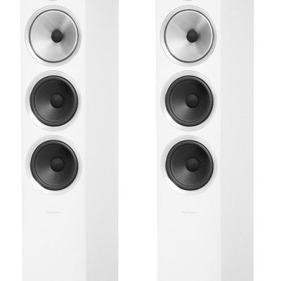 Bowers & Wilkins 703 S2 Premium HiFi Floorstanding Loudspeaker, Satin White - Pair