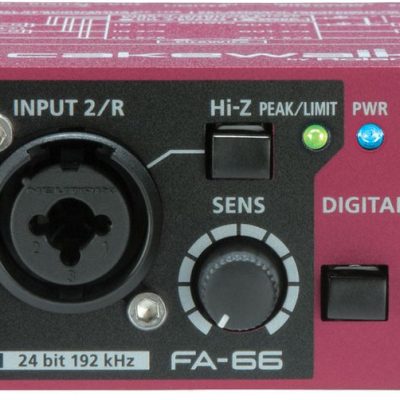 Roland Firewire Audio Interface FA-66 with 6-Channel 24-bit/192kHz
