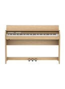 Roland F701 88-Key Digital Piano with Stand, Bluetooth, PHA-4 Keyboard (Light Oak)