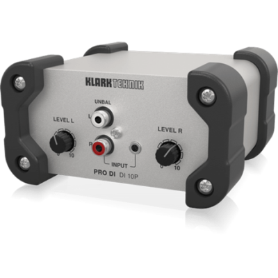Behringer DI10P Passive DI Box with stereo input and summed mono output