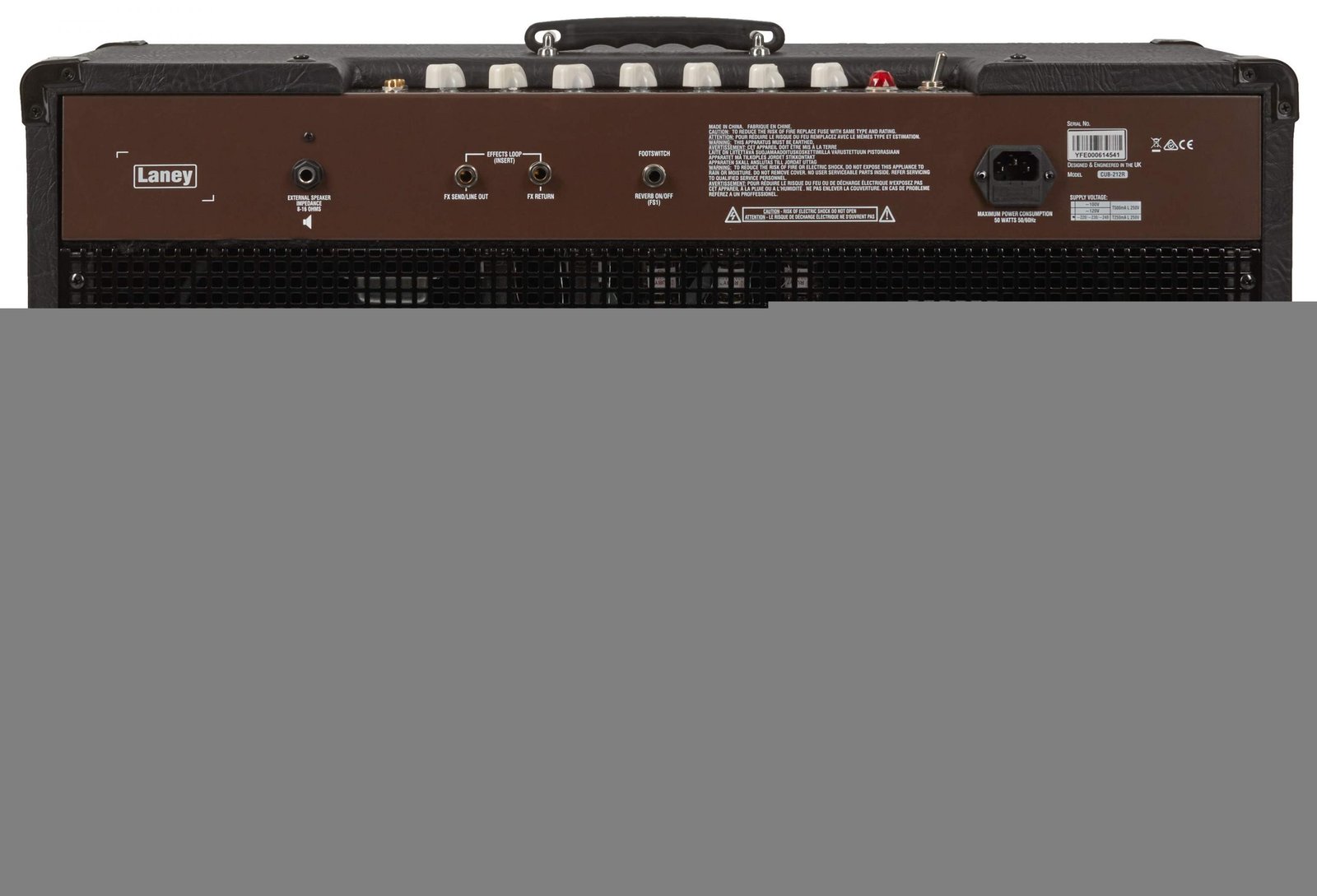 Laney Guitar Tube Combo CUB212R 15W 2x12" with Reverb - Image 4