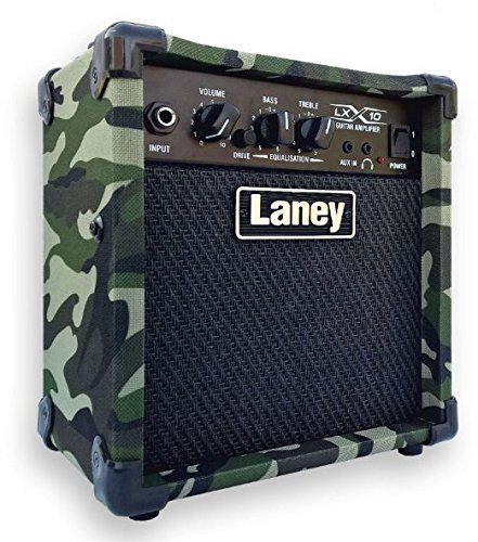 Laney Bass Combo Amplifier LX10BCAMO 10W 5" Speaker - CAMO - Image 4