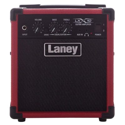 Laney Bass Guitar Amplifier LX10RED 10W 5" Compact Combo - Red