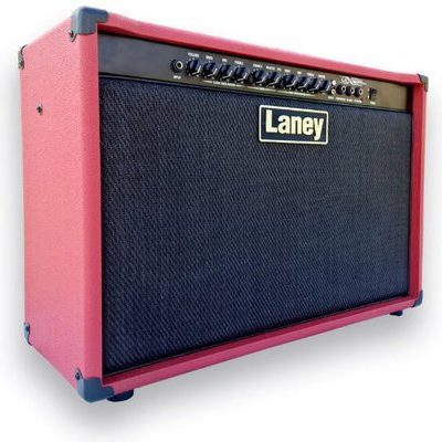 Laney Electric Guitar Combo LX120RTRED 120W 2x12" Twin Channel - Red