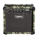 Laney Guitar Amp LX15CAMO 15W 2x5" with Overdrive - Camo