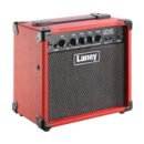 Laney Guitar Amp LX15RED 15W 2x5" with Overdrive - Red