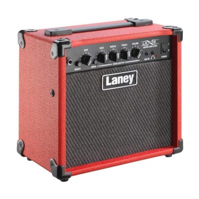 Laney Guitar Amp LX15RED 15W 2x5" with Overdrive - Red