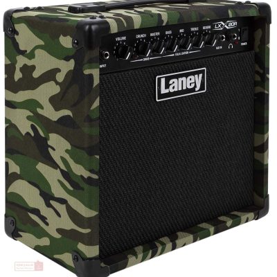 Laney Guitar Combo Amp LX20RCAMO 65W 8-inch Driver 2 Channels