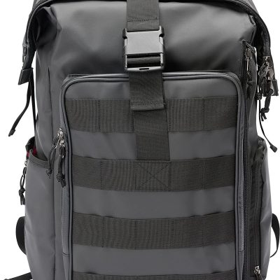 Magma Riot DJ-Stashpack XL Plus Backpack - Black/Red, Waterproof, for 17" Laptop
