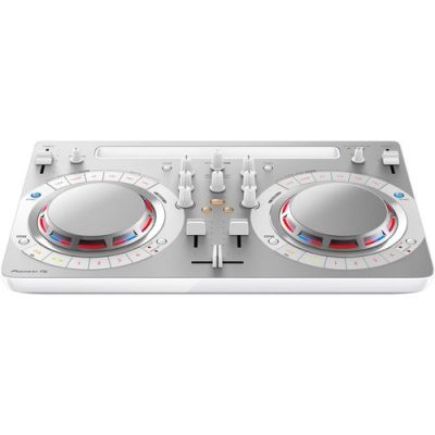 Pioneer DJ DDJ-WEGO4-W Controller with WeDJ App Compatibility