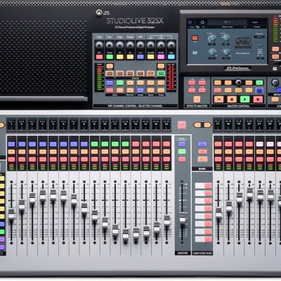 PreSonus StudioLive 32SX UK 32-Channel Digital Mixer with FLEX DSP Engine