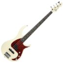 Peavey Milestone Bass Guitar, Ivory