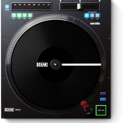 Rane DJ Turntable TWELVE Motorized 12-Inch Platter 3600 Ticks Precision