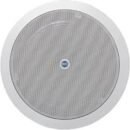 RCF PL 60 High Efficiency 6" Coaxial Flush Mount Ceiling Speaker (6W, Dual Cone, 4 Ohms, 100V/70V, IP40 Rated)