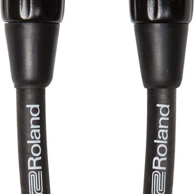 Roland Microphone Cable RMC-B20 20Ft/6M Black Series Heavy-Duty