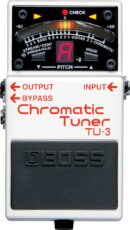 Boss TU-3 Chromatic Tuner, White