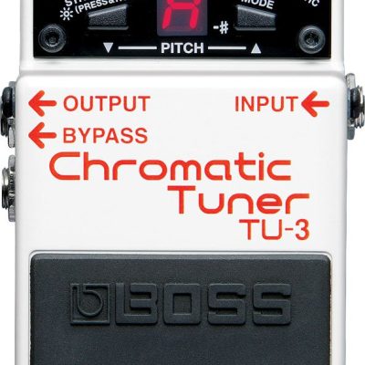 Boss TU-3 Chromatic Tuner, White