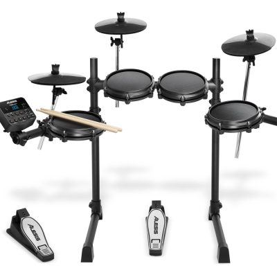 Alesis Turbo Mesh Kit 7-Piece Electronic Drum Set with Mesh Heads
