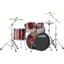 Yamaha Rydeen Drum Kit RDP0F5 with 6-Ply Poplar Shells in Burgundy Glitter