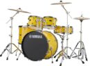 Yamaha Rydeen RDP2F5MY 5-Piece Drum Set Mellow Yellow for Beginners