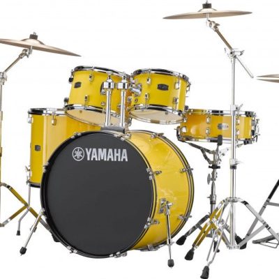 Yamaha Rydeen RDP2F5MY 5-Piece Drum Set Mellow Yellow for Beginners