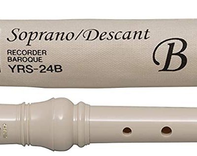 Yamaha Soprano Recorder YRS-24B Durable ABS Material for Beginners