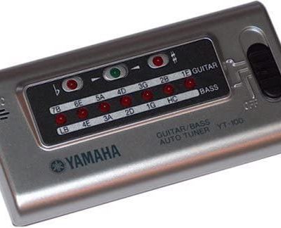 Yamaha Guitar Tuner YT100 with Backlit Display for Guitar and Bass