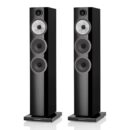Bowers & Wilkins 704 S3 3-Way Floorstanding Loudspeaker, Gloss Black - Pair