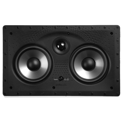 Polk Audio 255C-RT Premium In-Wall Center Channel Speaker with 5.25″ Drivers - Single