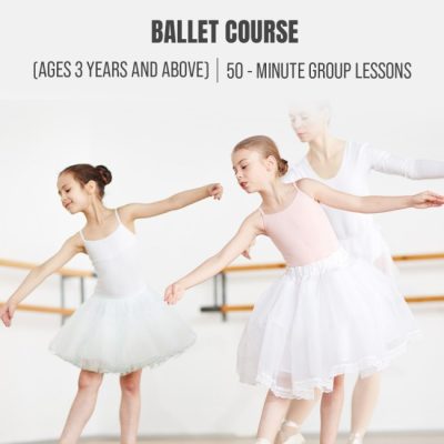 Yamaha Ballet Course : (Ages 3 Years And Above) 50 Minute Group Lessons, Once A Week ( 4 Classes Total)