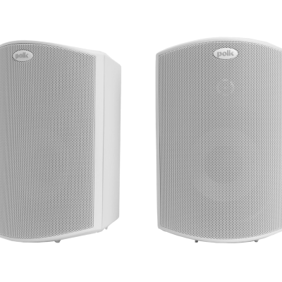 Polk Audio ATRIUM4WT Outdoor Speakers with 4.5″ Drivers – White(Pair)