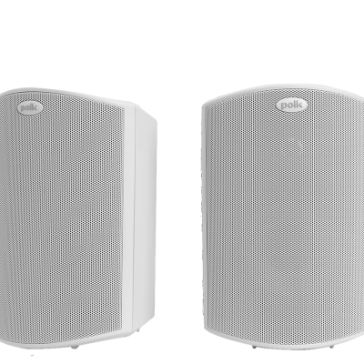 Polk Audio ATRIUM5WT Outdoor Speakers with 5.25″ Drivers – White(Pair)