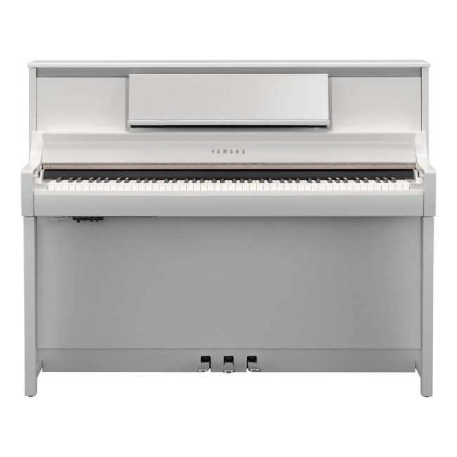 Yamaha Clavinova Csp-295 Pwh Digital Piano With Bench - Polished White