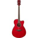 Yamaha Fsc-Ta Transacoustic Cutaway Guitar - Ruby Red