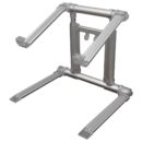 Odyssey USA L Stand Ultra 360 Laptop/Tablet Quick Setup Folding Stand Mac Silver