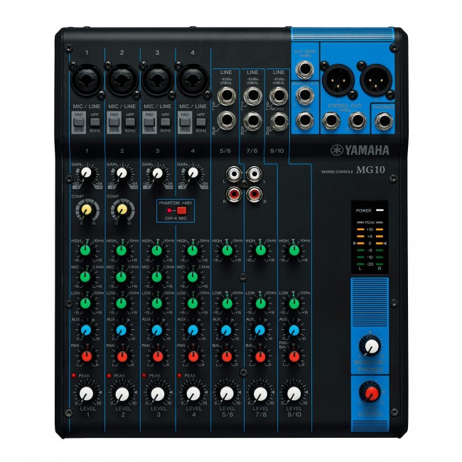 Yamaha Mg10 Mixing Console - Image 2
