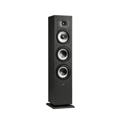 Polk Audio Monitor MXT60BK High-Resolution Floor-Standing 2-Way Tower Speaker – Black