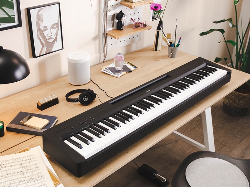Yamaha P-145 88 Note Portable Digital Piano - Black - Image 8