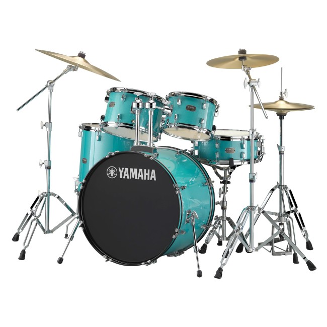 Yamaha Rdp2F5 Rydeen Drum Kit - Turquoise Glitter Without Hardware
