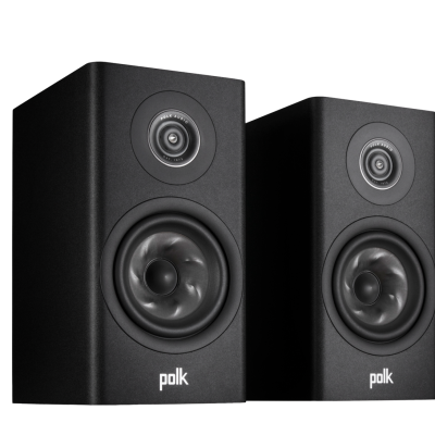 Polk Audio Reserve R200BK 2- Way Bookshelf Speakers – Black (Pair)