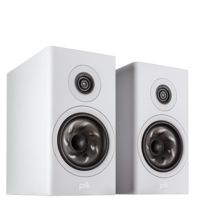 Polk Audio R200WT 2-Way Premium Bookshelf Speakers – White (Pair)