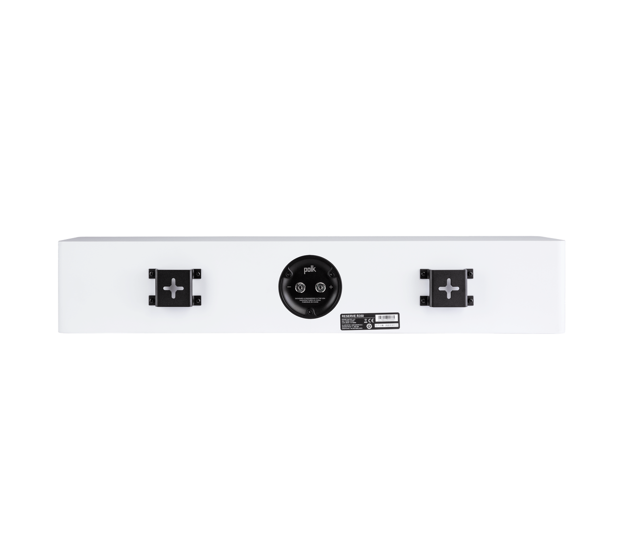 Polk Audio Reserve R350SYSWT 2.5-Way Slim Centre Speaker – White - Image 5