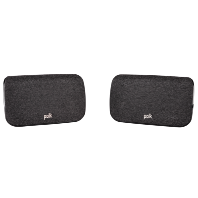 Polk Audio MAGSR2 Surrounds Wireless Surround Speakers for Select Sound Bars – Black