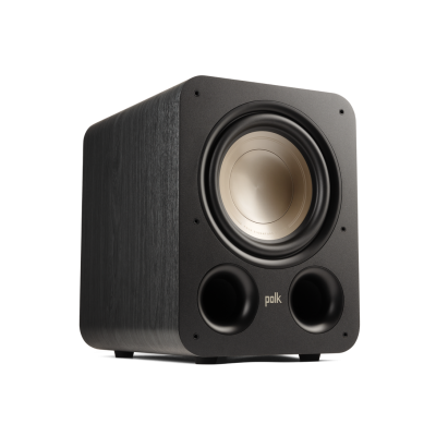 Polk Audio SIGS10SUBELBK Signature Elite Subwoofer – Black (Single)