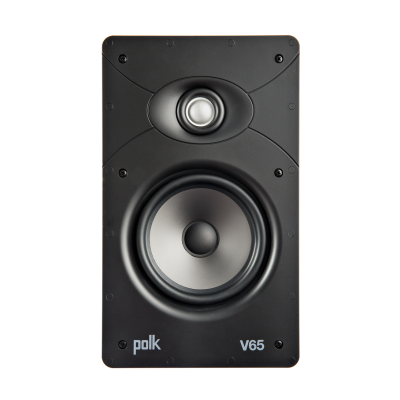 Polk Audio V65 Vanishing In-Wall Speaker with 6.5″ Driver - Single