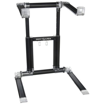 Odyssey USA L Stand Ultra 360 Laptop/Tablet Quick Setup Folding Stand Black