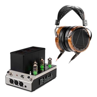 MHA200 Vacuum Tube Headphone Amplifier x LCD-3 Open-back Headphones
